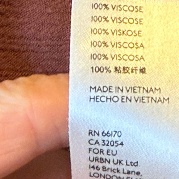 Free People Sweet Darlin Elegant Brown Ruffle Maxi Dress - Picture 9 of 9